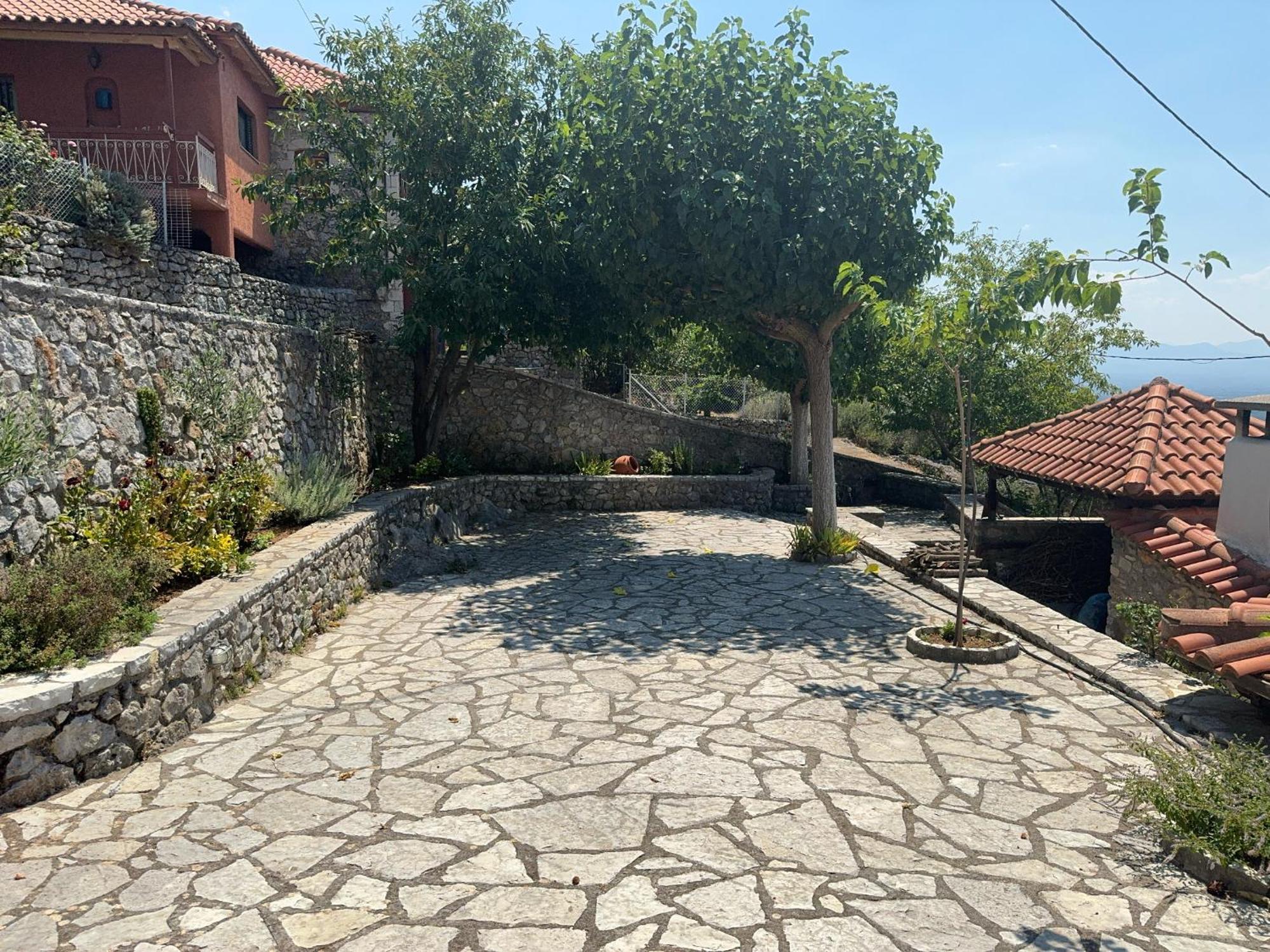 Terra Petra Villa At Psari Trikolonon Gortynia Psárion Dış mekan fotoğraf
