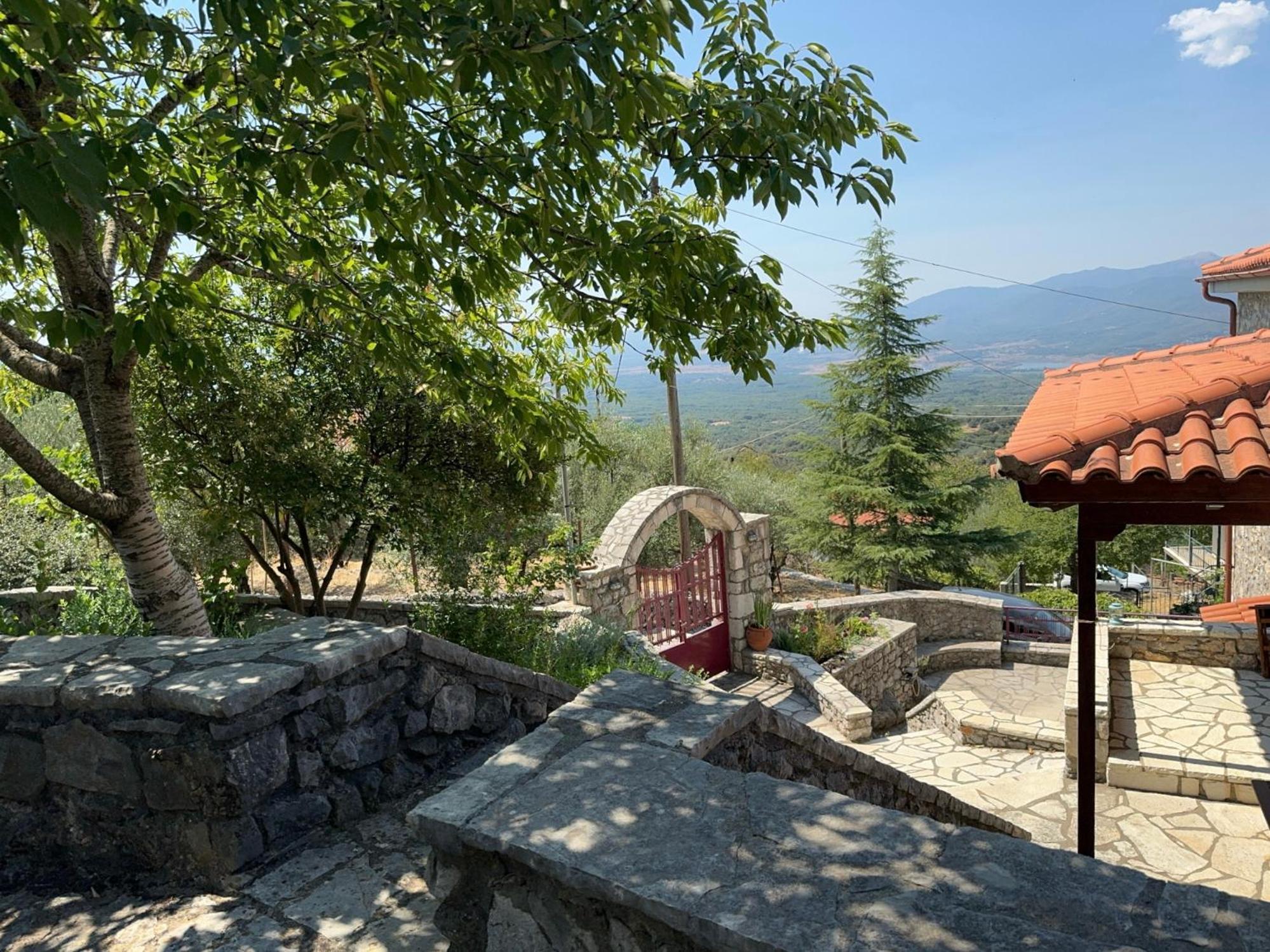 Terra Petra Villa At Psari Trikolonon Gortynia Psárion Dış mekan fotoğraf