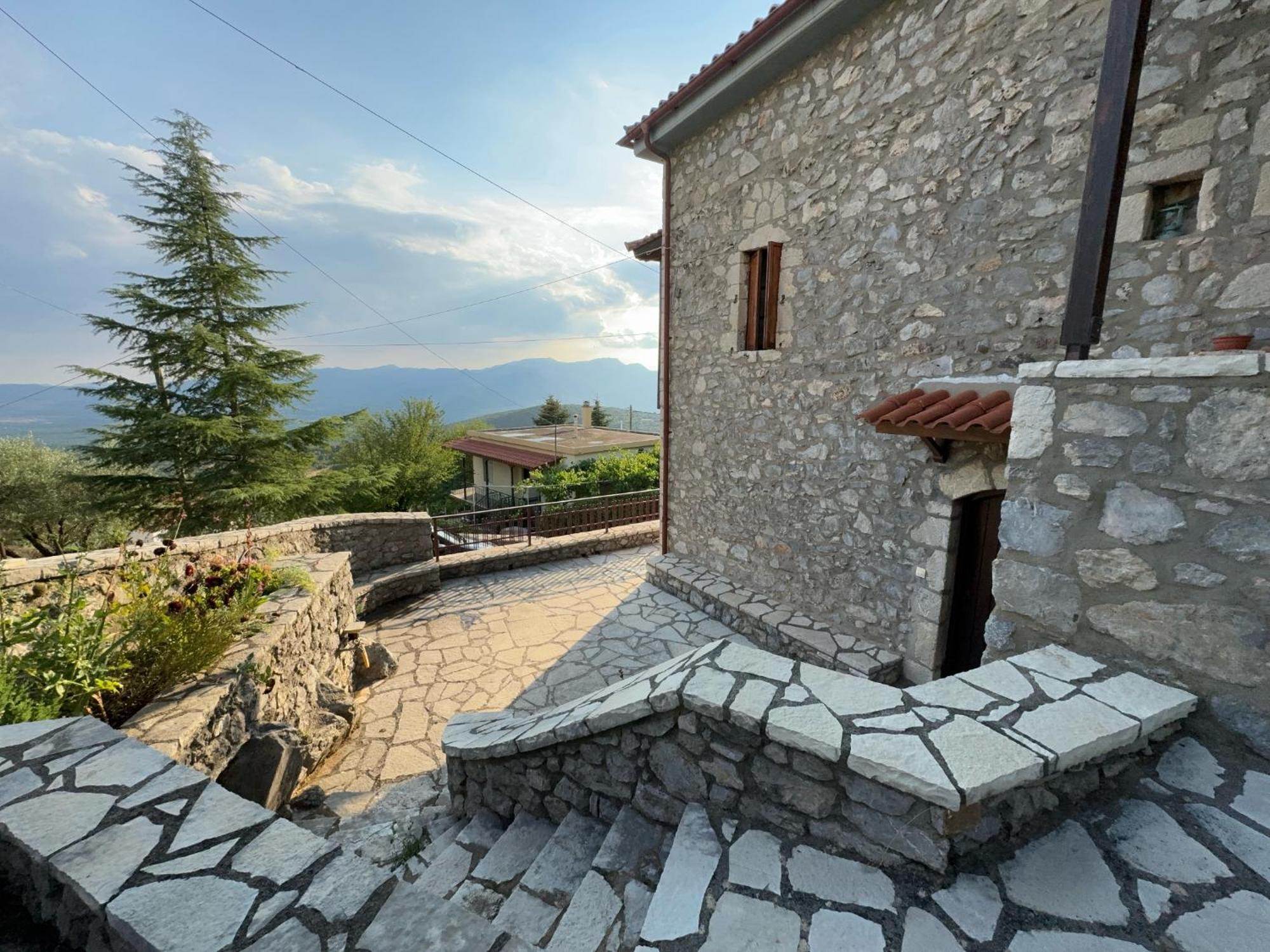Terra Petra Villa At Psari Trikolonon Gortynia Psárion Dış mekan fotoğraf