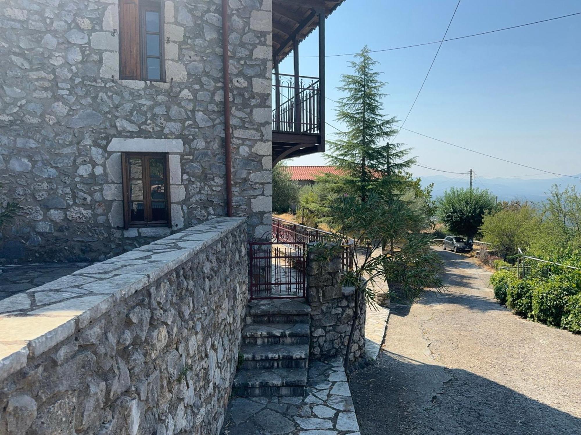 Terra Petra Villa At Psari Trikolonon Gortynia Psárion Dış mekan fotoğraf