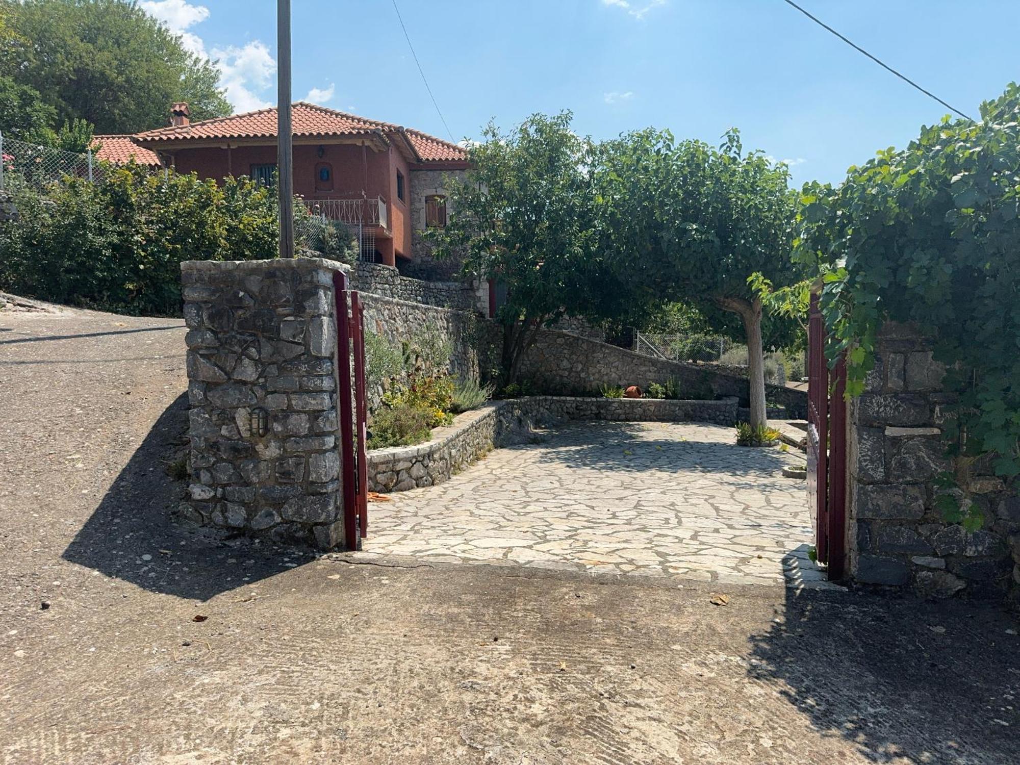 Terra Petra Villa At Psari Trikolonon Gortynia Psárion Dış mekan fotoğraf
