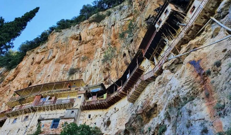 Terra Petra Villa At Psari Trikolonon Gortynia Psárion Dış mekan fotoğraf
